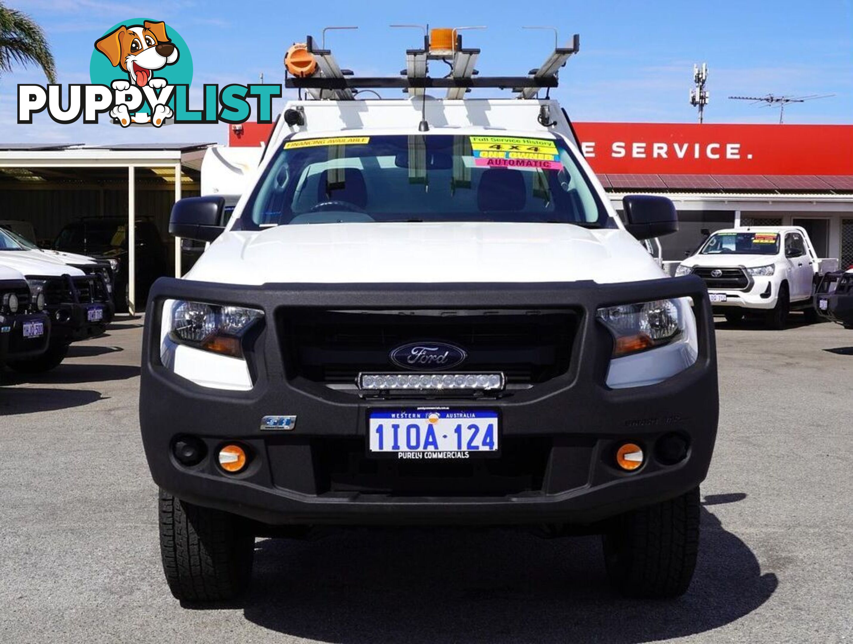 2017 FORD RANGER  PX MKII 