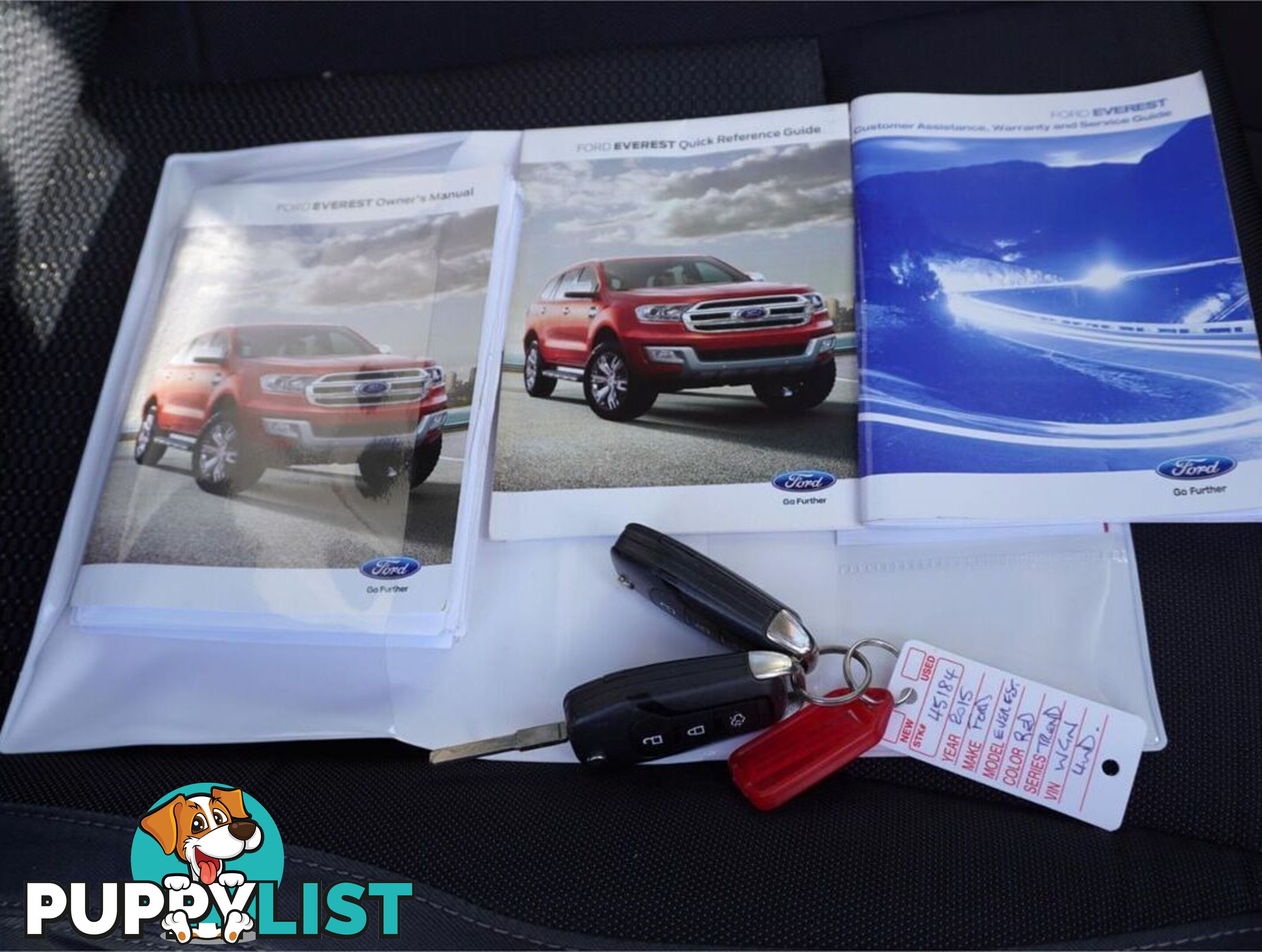 2015 FORD EVEREST  UA 