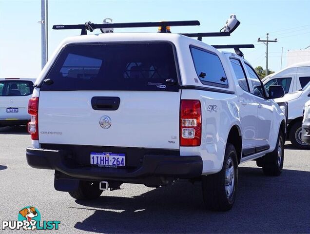 2018 HOLDEN COLORADO  RG 