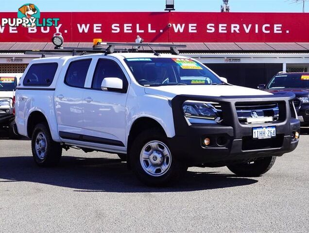 2018 HOLDEN COLORADO  RG 