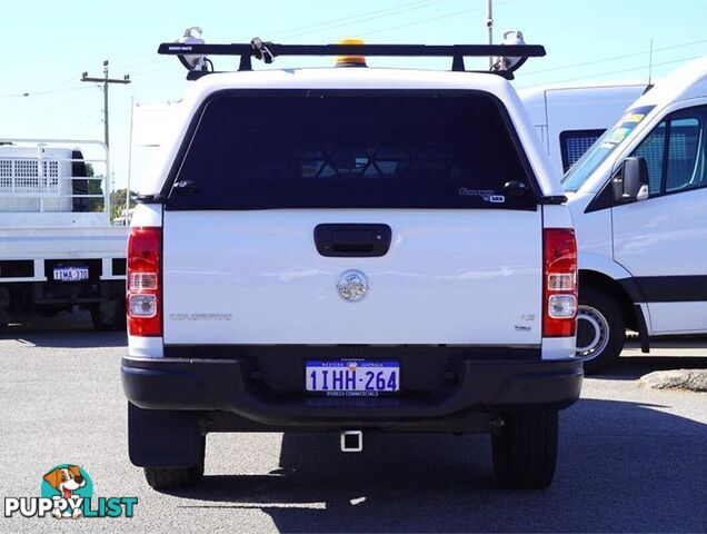 2018 HOLDEN COLORADO  RG 