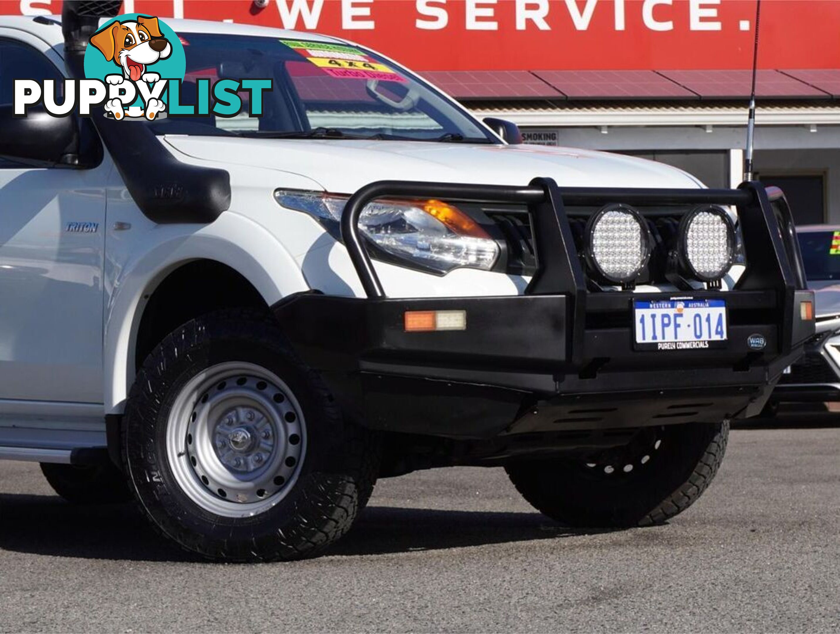 2017 MITSUBISHI TRITON  MQ 