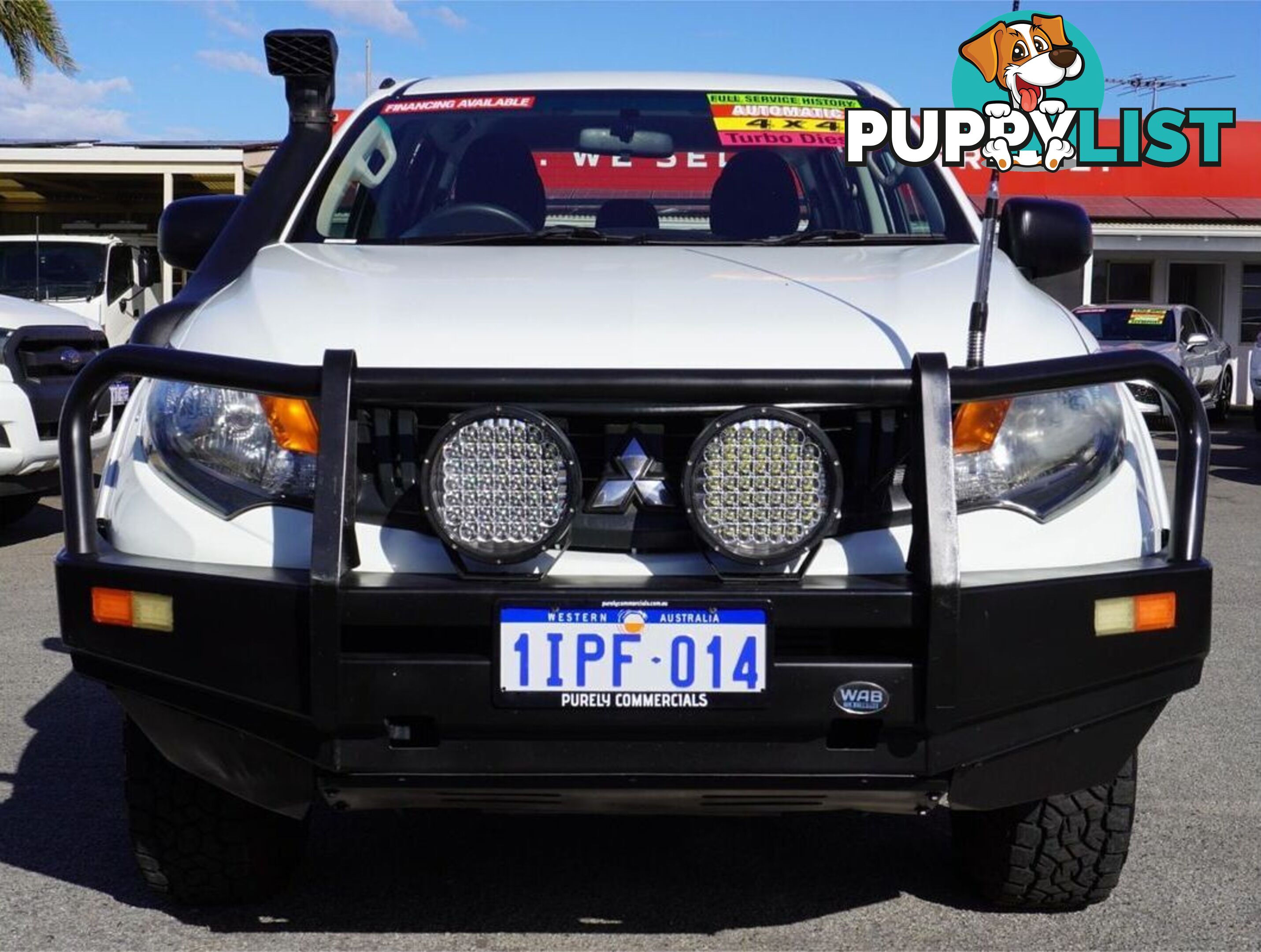 2017 MITSUBISHI TRITON  MQ 