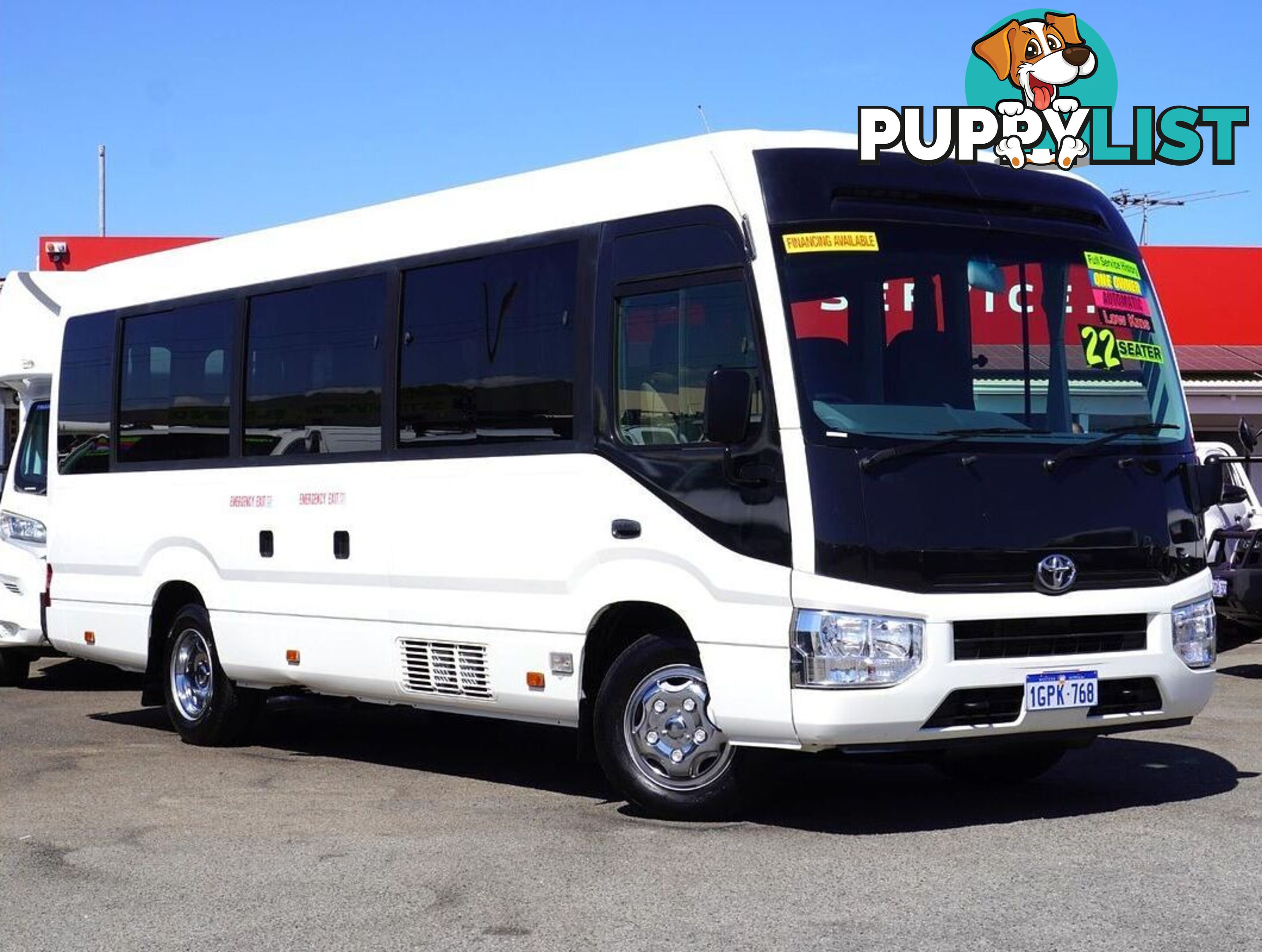 2018 TOYOTA COASTER  XZB70R 