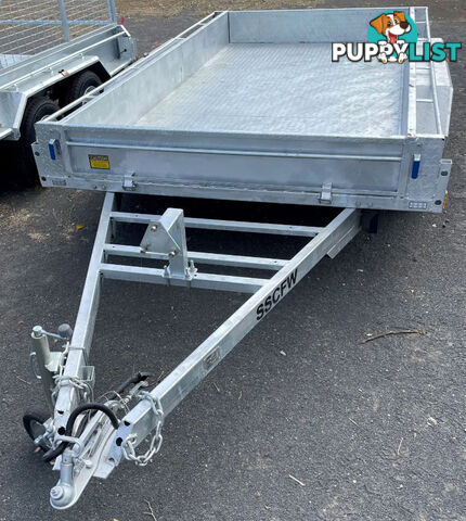 3,500Kg ATM  Tandem Axle Galvanised  Box Trailers