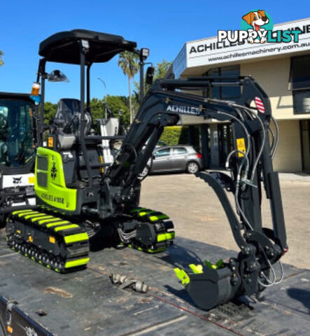 Achilles Mini Digger, YANMAR Engine Steel Track Piston Pump