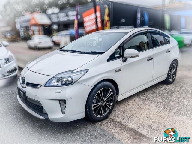 2012 TOYOTA PRIUS GHYBRIDPLUG-IN ZVW35  HATCH BACK