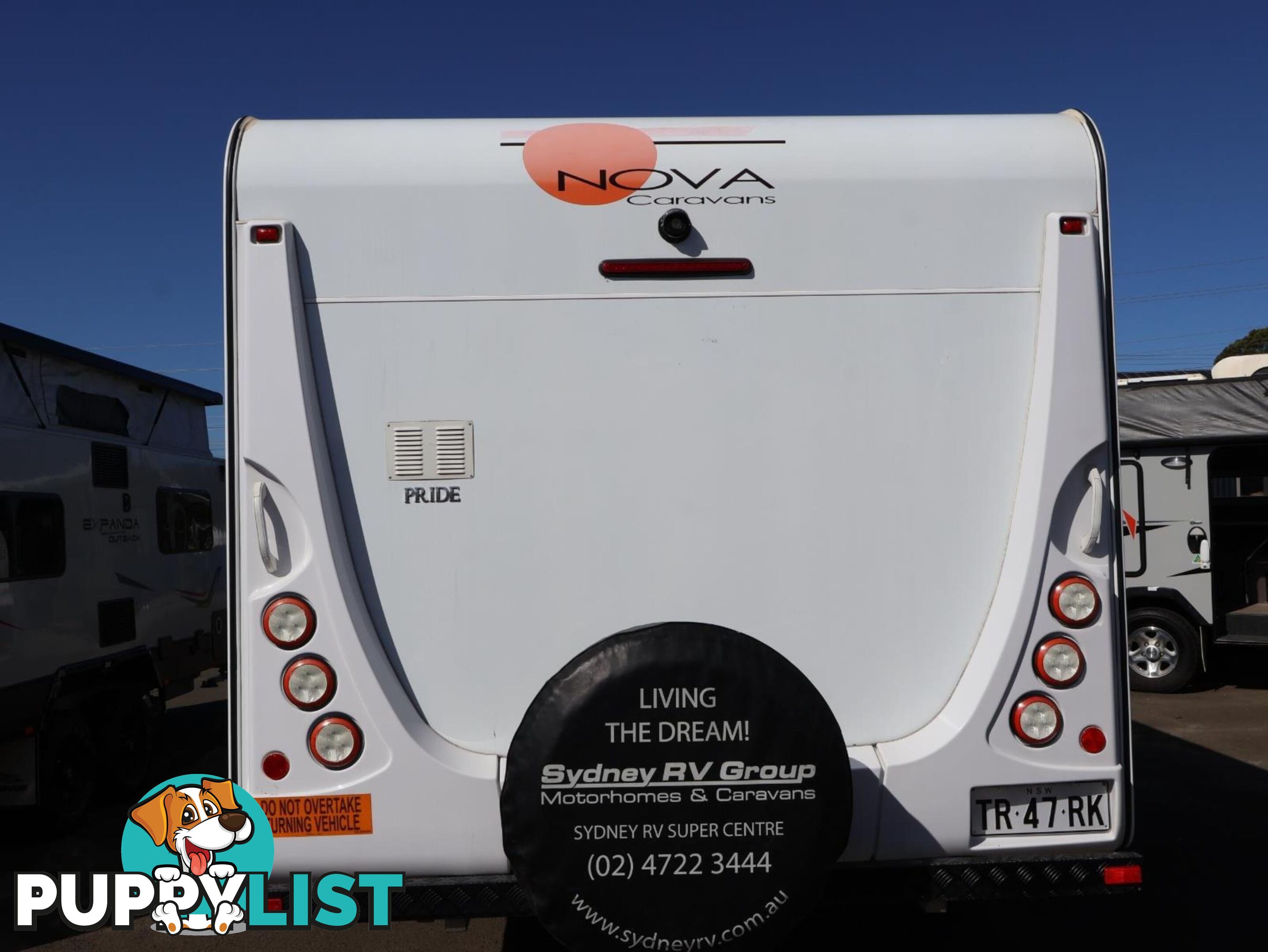 2018 NOVA CARAVANS PRIDE PLATINUM CARAVAN 23FT 11 22-17F