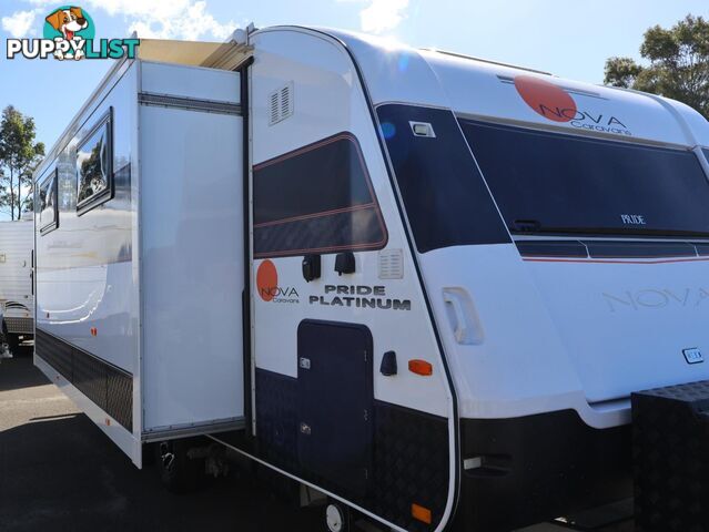 2018 NOVA CARAVANS PRIDE PLATINUM CARAVAN 23FT 11 22-17F
