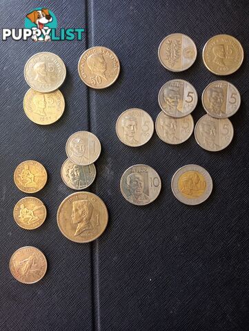 Rare Philippine coin collection