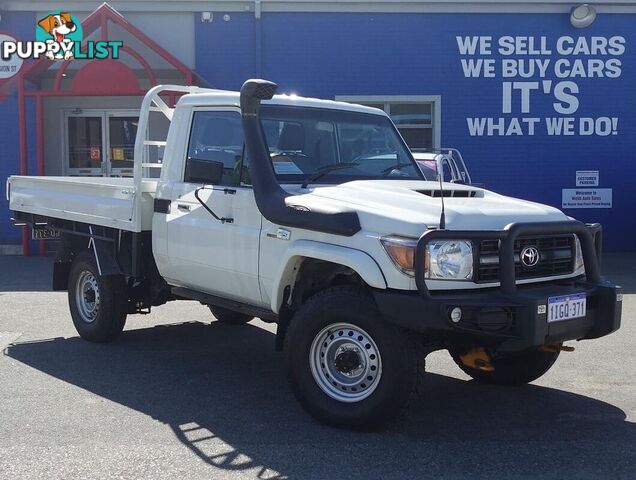 2020 TOYOTA LANDCRUISER WORKMATE VDJ79R CAB CHASSIS