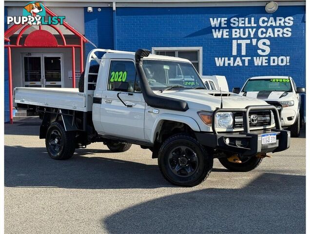2020 TOYOTA LANDCRUISER WORKMATE VDJ79R CAB CHASSIS