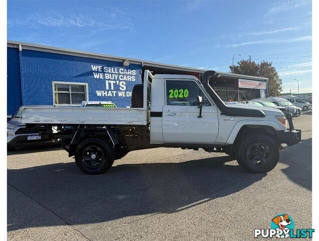2020 TOYOTA LANDCRUISER WORKMATE VDJ79R CAB CHASSIS