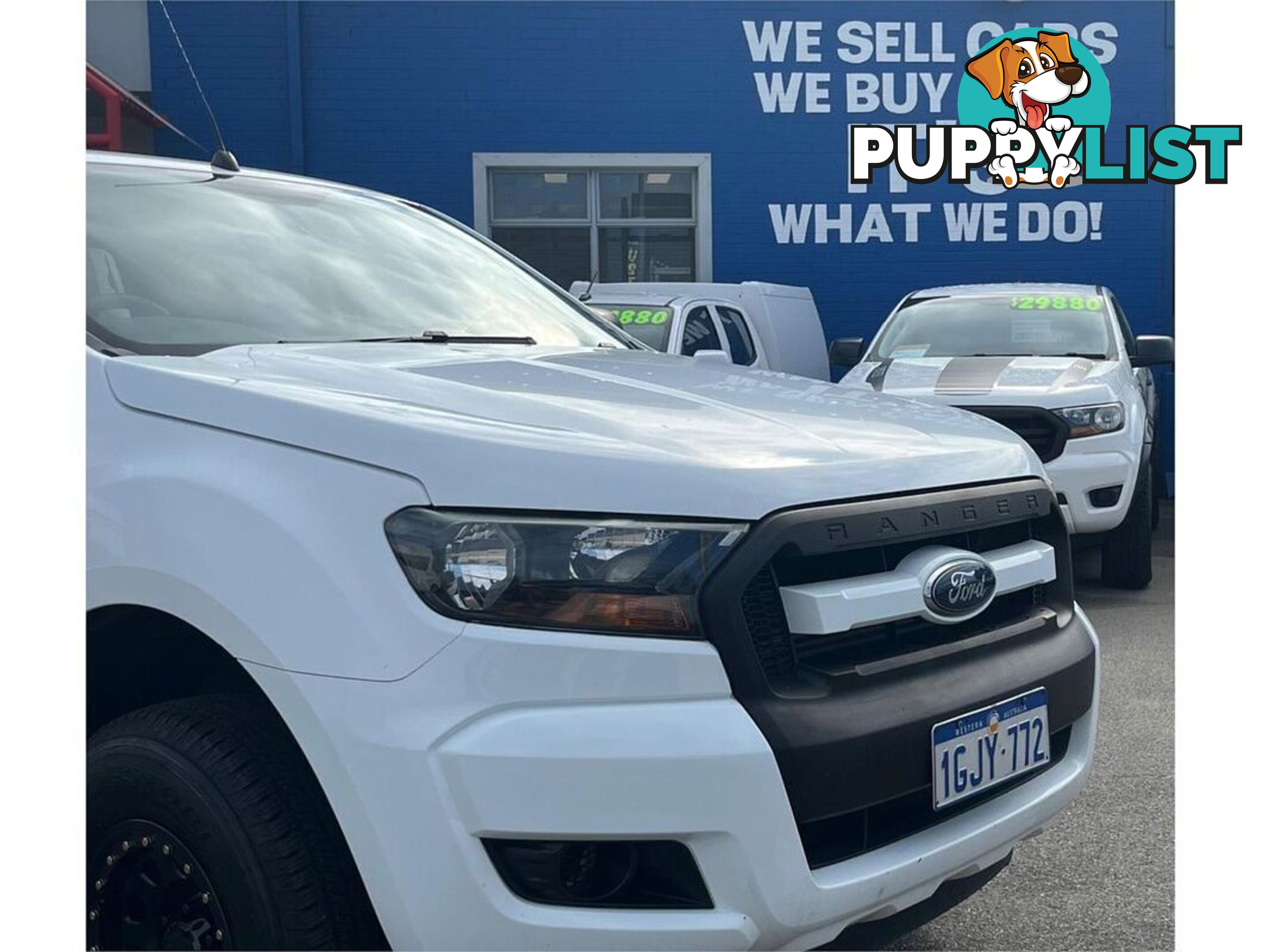 2017 FORD RANGER XL HI-RIDER PX MKII UTILITY