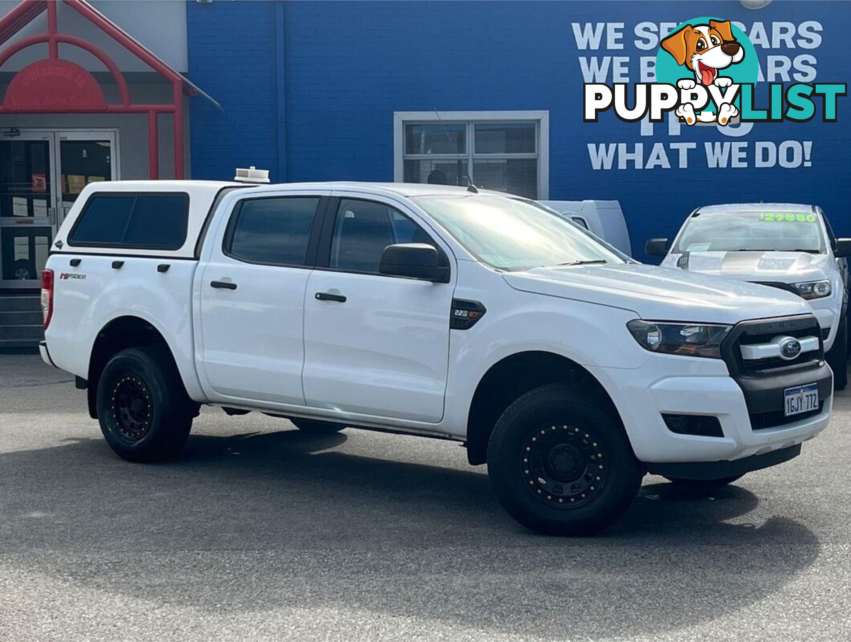 2017 FORD RANGER XL HI-RIDER PX MKII UTILITY