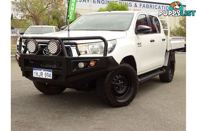 2018 TOYOTA HILUX SR GUN126R CAB CHASSIS