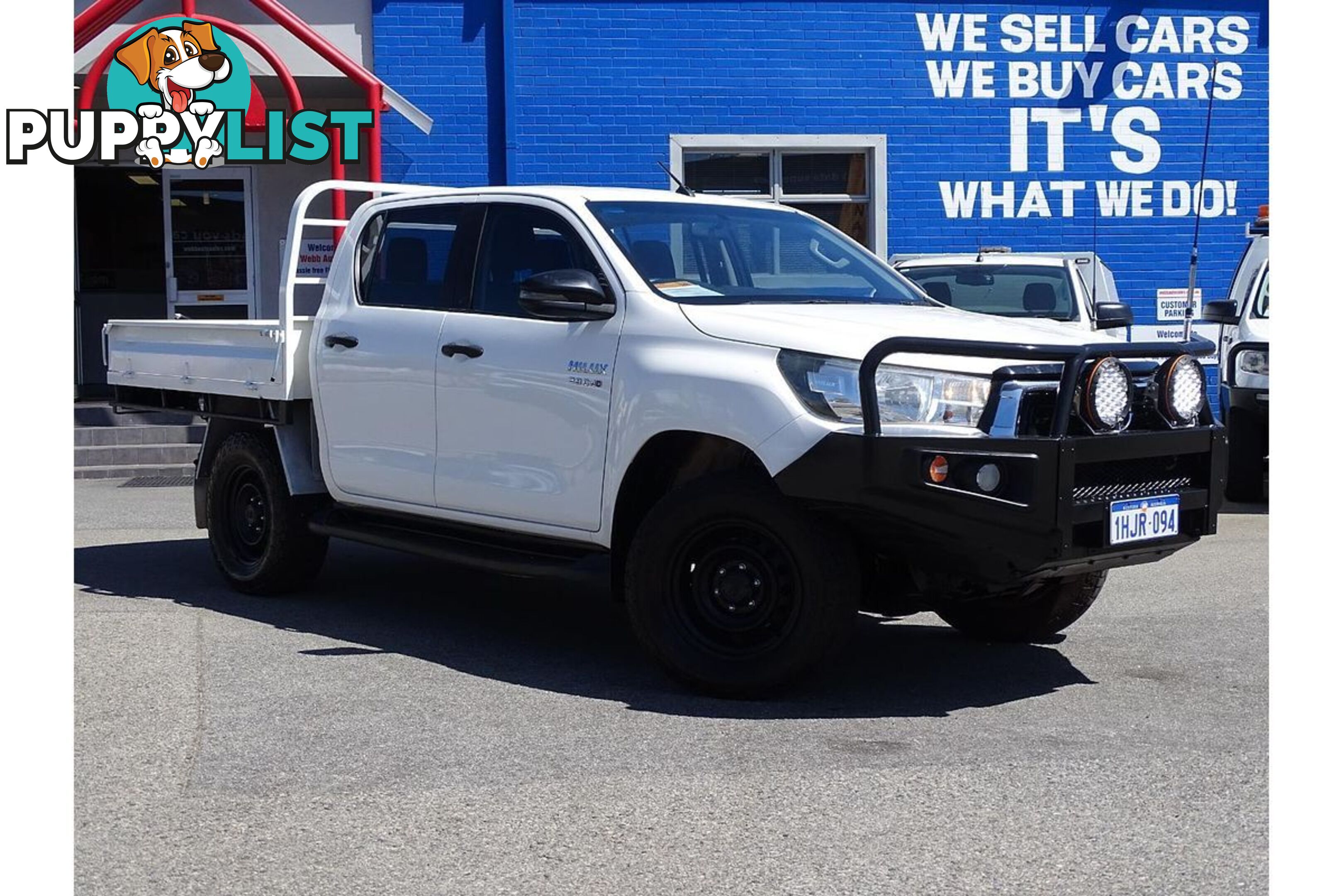 2018 TOYOTA HILUX SR GUN126R CAB CHASSIS