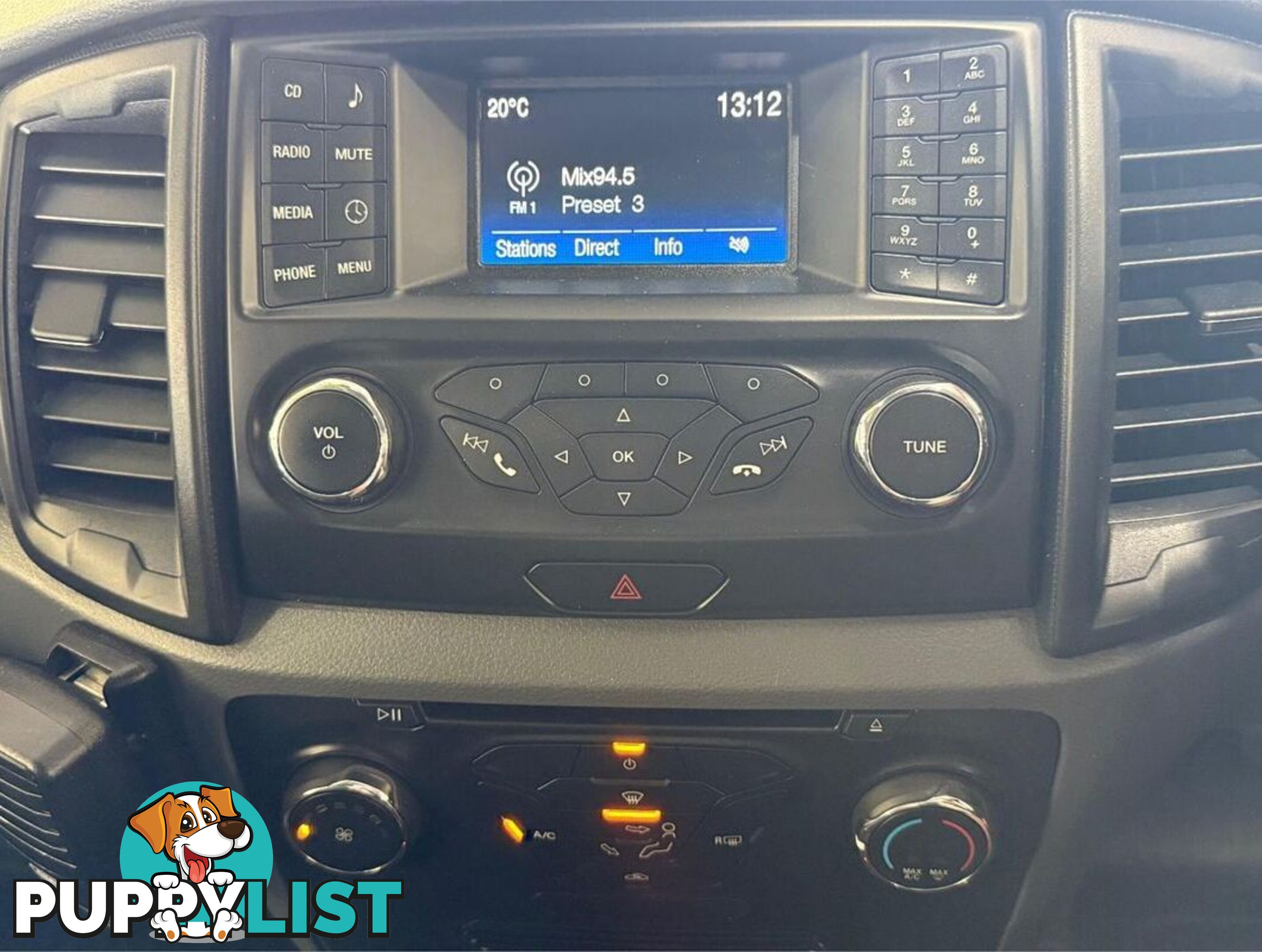 2018 FORD RANGER XL HI-RIDER PX MKII CAB CHASSIS