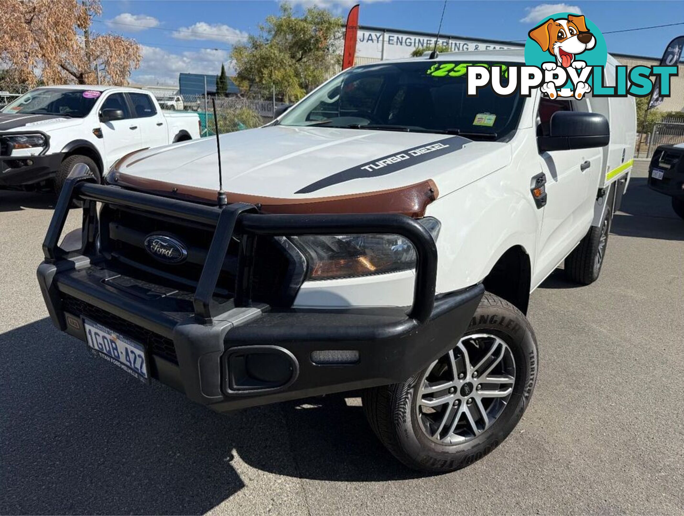 2018 FORD RANGER XL HI-RIDER PX MKII CAB CHASSIS
