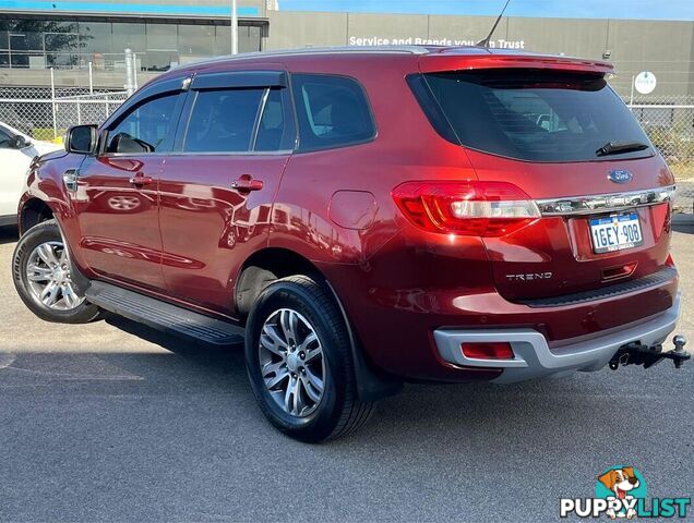 2016 FORD EVEREST TREND UA WAGON