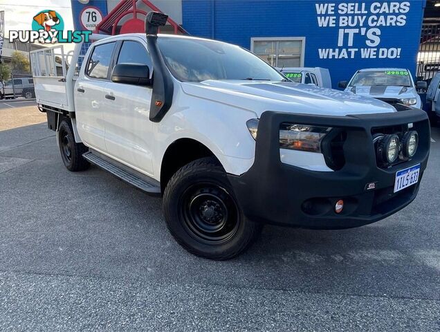 2021 FORD RANGER XL PX MKIII CAB CHASSIS