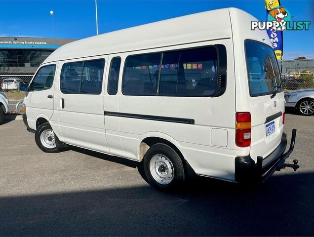 2001 TOYOTA HIACE COMMUTER LH184R BUS