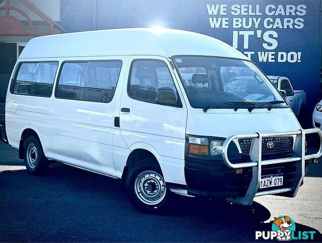 2001 TOYOTA HIACE COMMUTER LH184R BUS