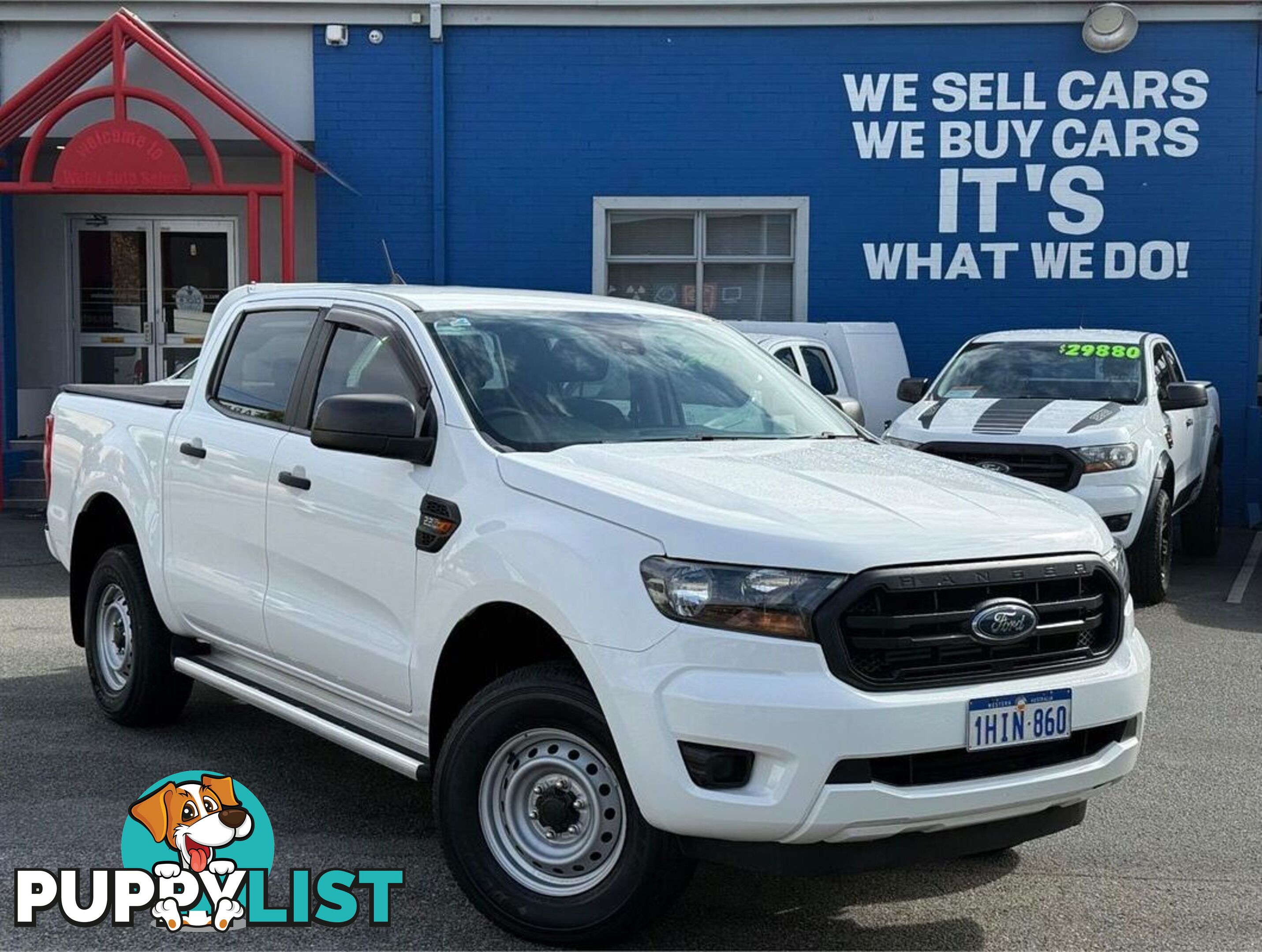2021 FORD RANGER XL HI-RIDER PX MKIII UTILITY
