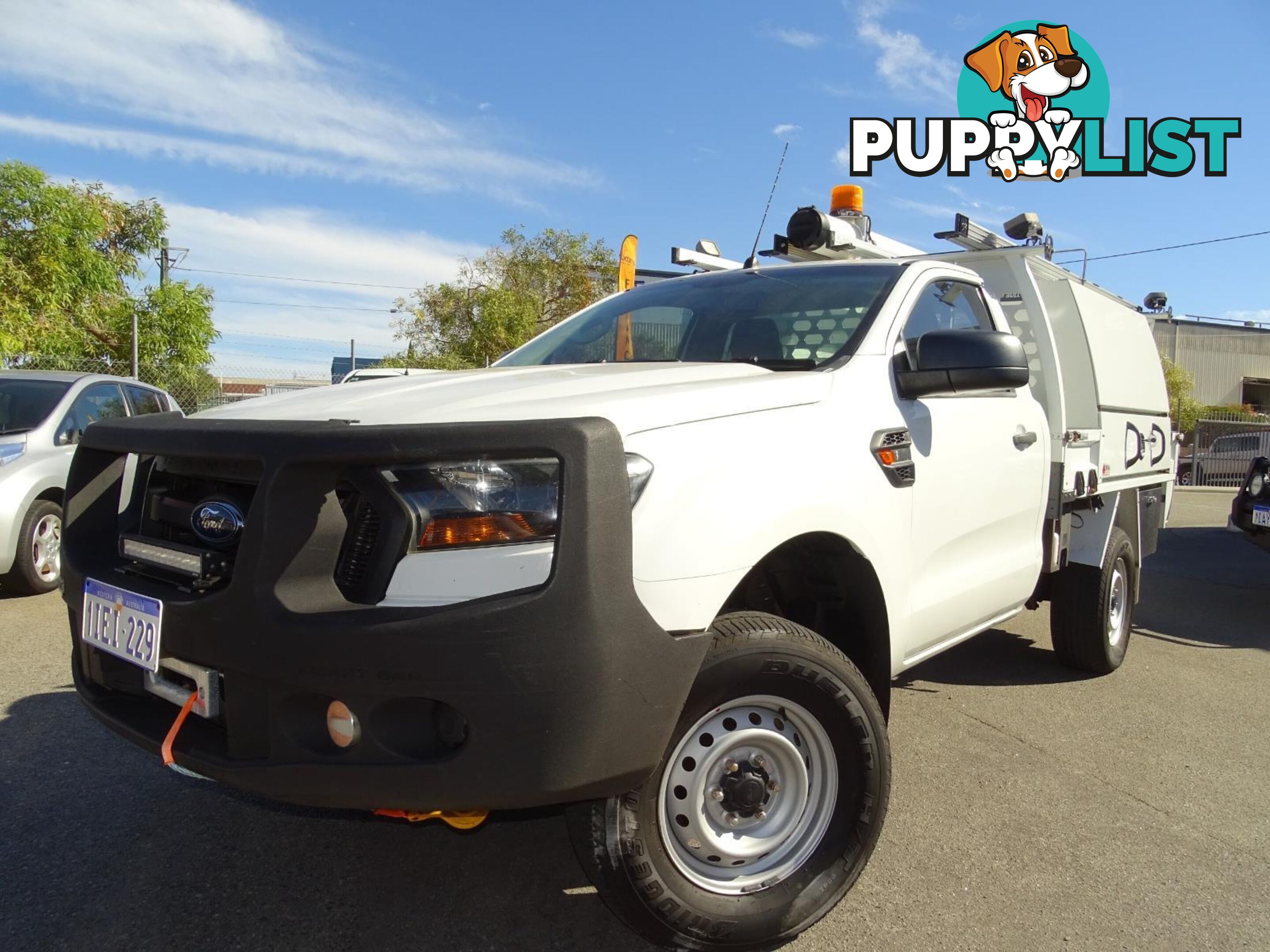 2018 FORD RANGER XL PX MKII CAB CHASSIS