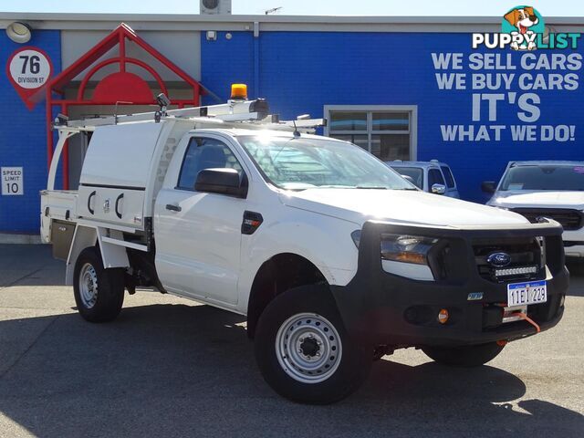 2018 FORD RANGER XL PX MKII CAB CHASSIS