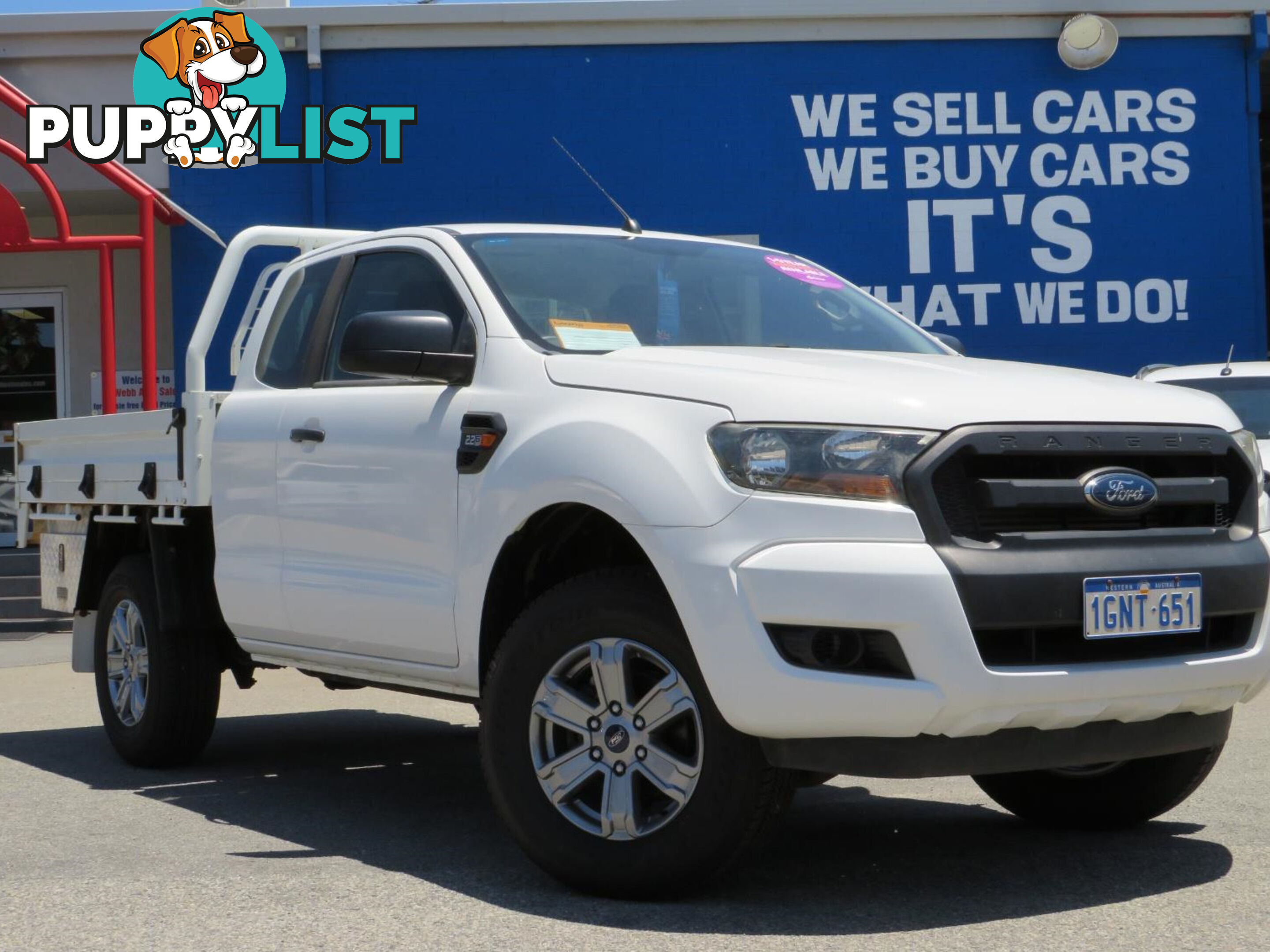 2018 FORD RANGER XL HI-RIDER PX MKII CAB CHASSIS