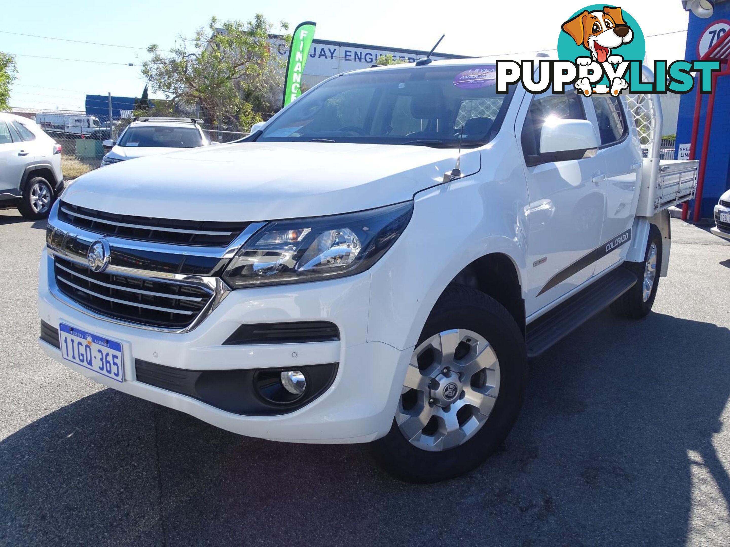 2018 HOLDEN COLORADO LT RG UTILITY