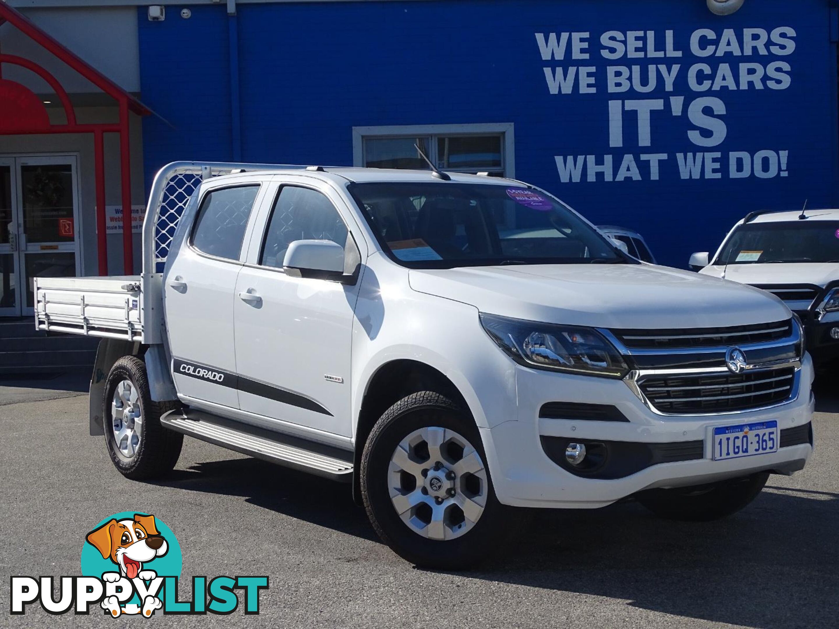 2018 HOLDEN COLORADO LT RG UTILITY