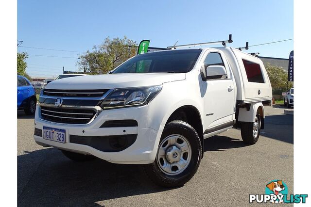 2018 HOLDEN COLORADO LS RG CAB CHASSIS