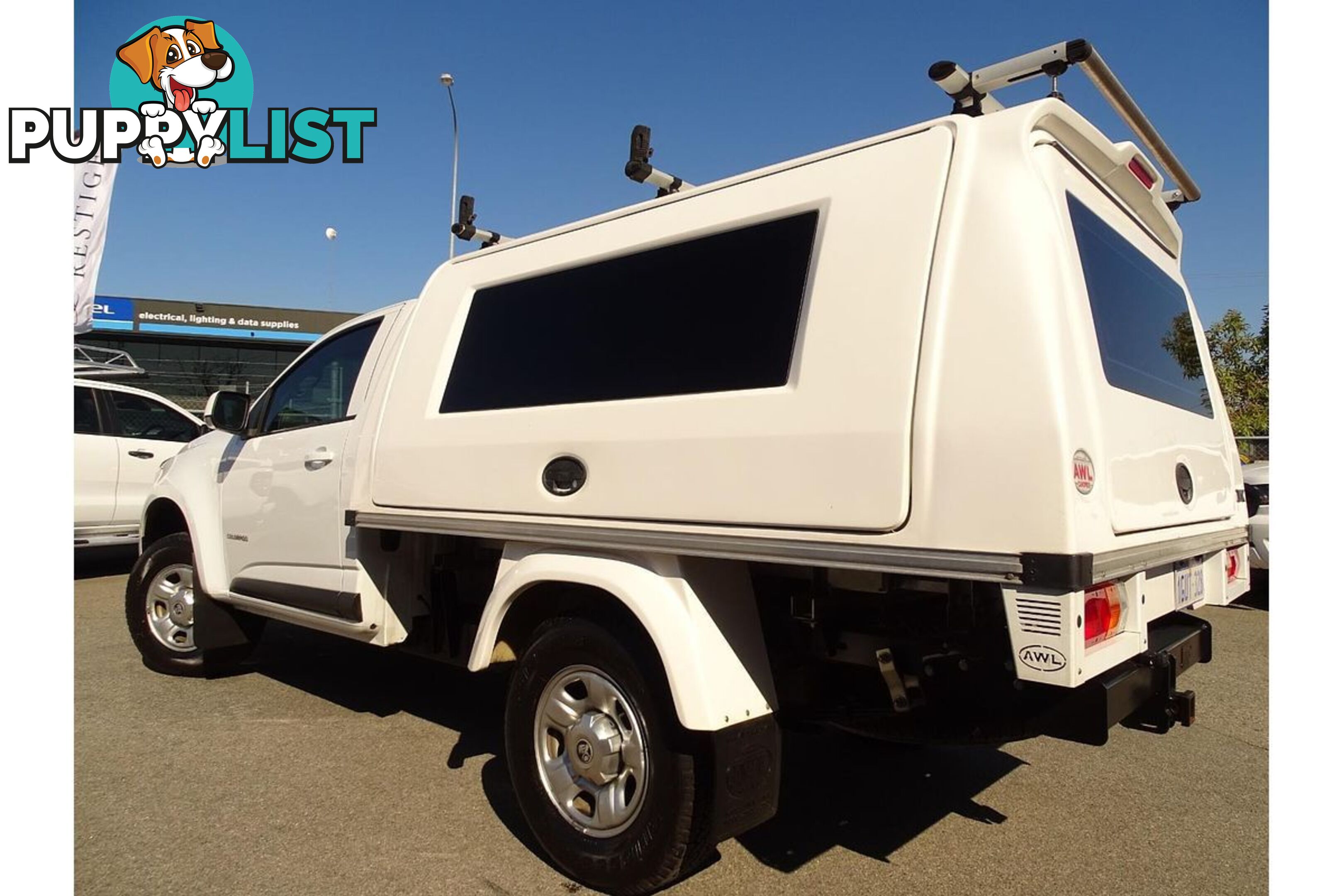 2018 HOLDEN COLORADO LS RG CAB CHASSIS