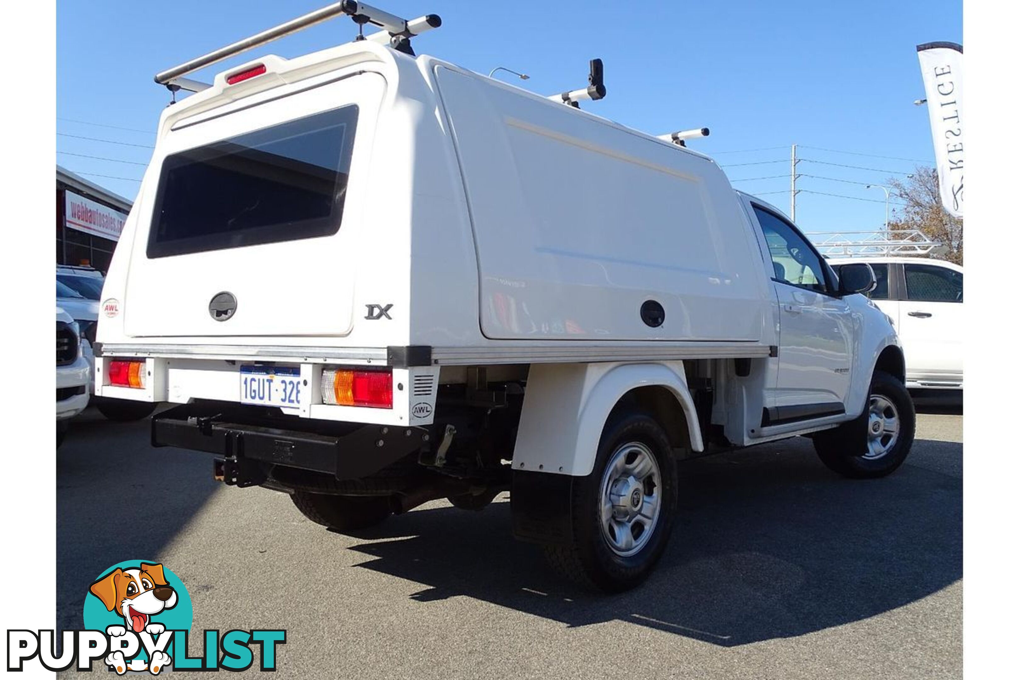 2018 HOLDEN COLORADO LS RG CAB CHASSIS