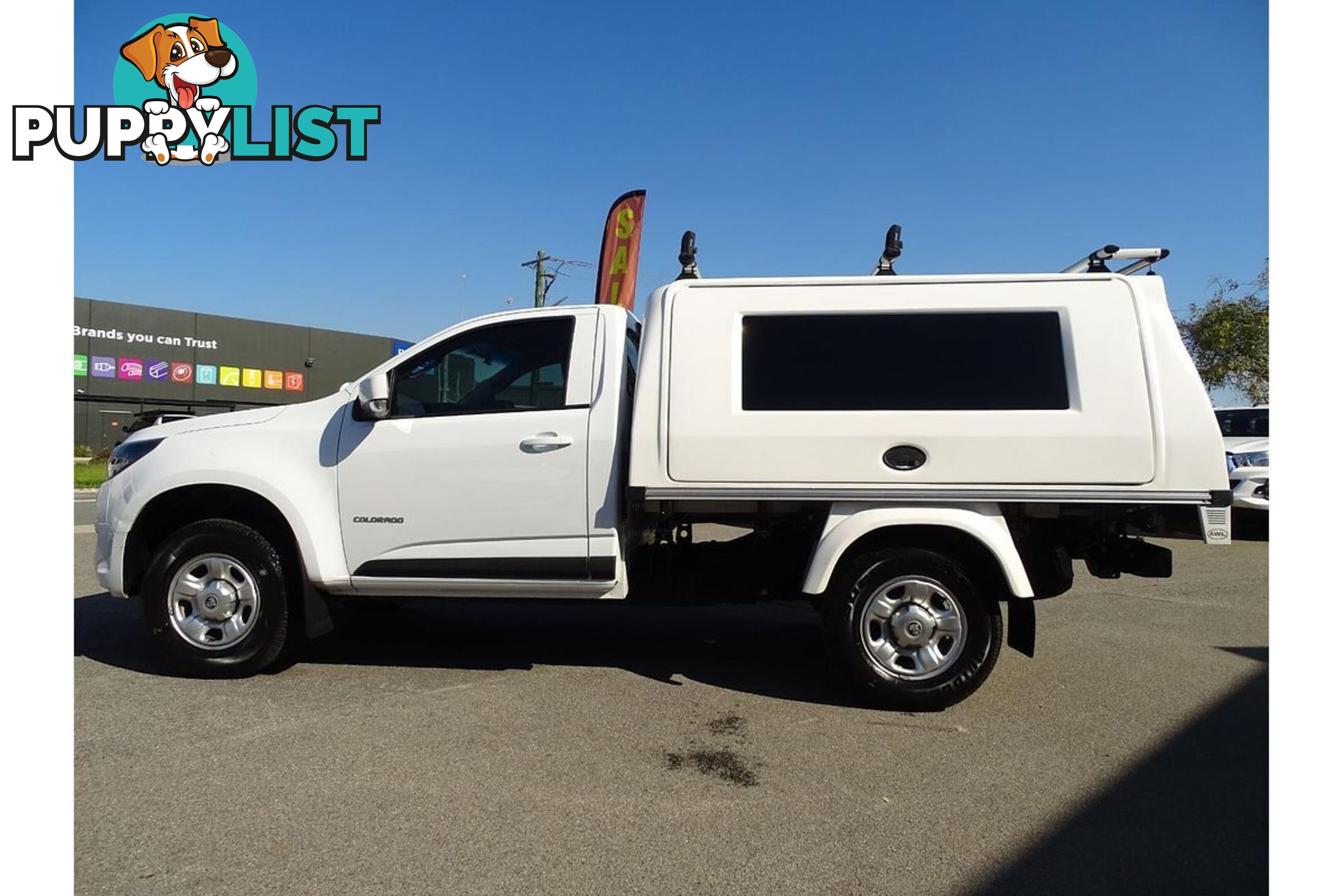 2018 HOLDEN COLORADO LS RG CAB CHASSIS