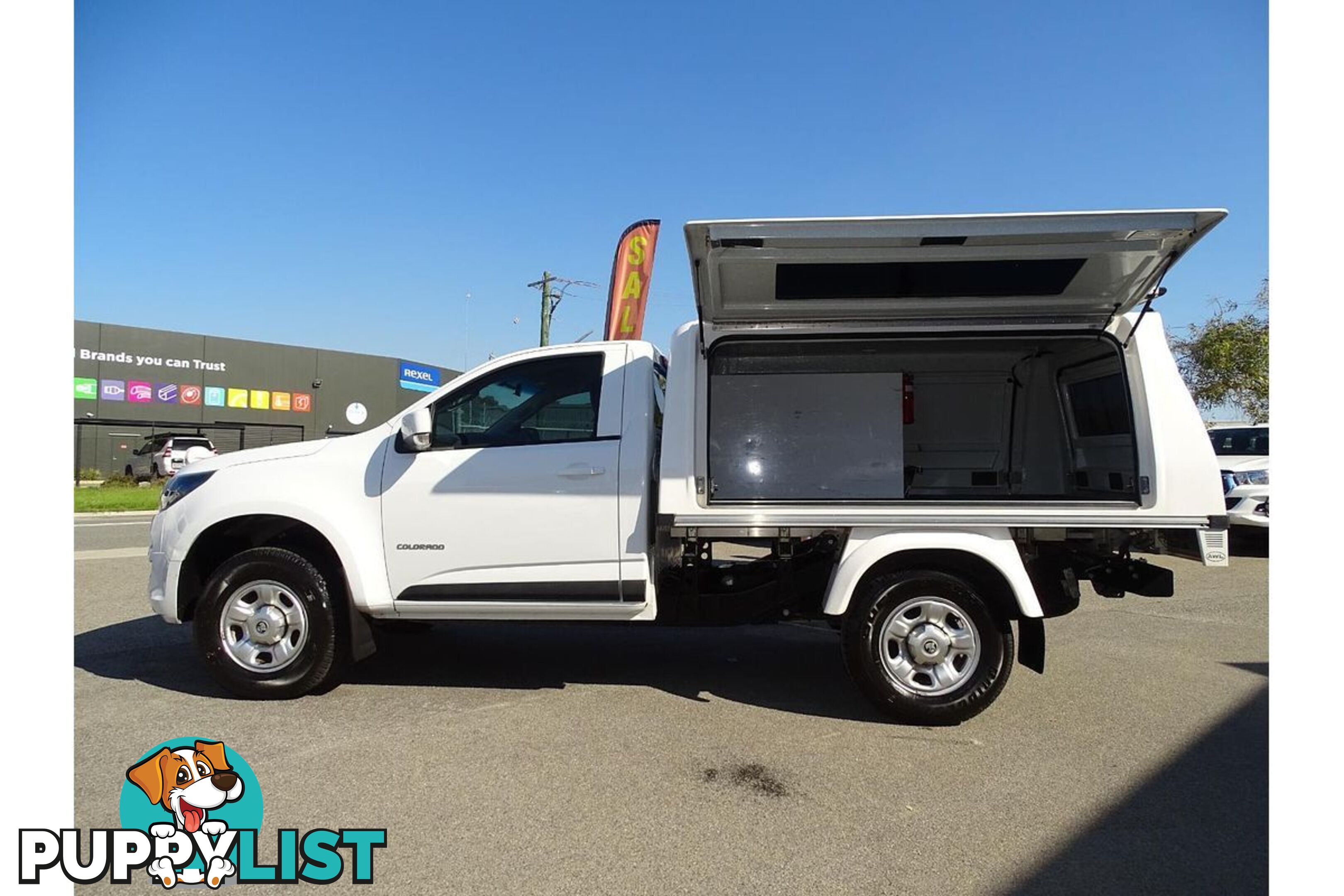 2018 HOLDEN COLORADO LS RG CAB CHASSIS