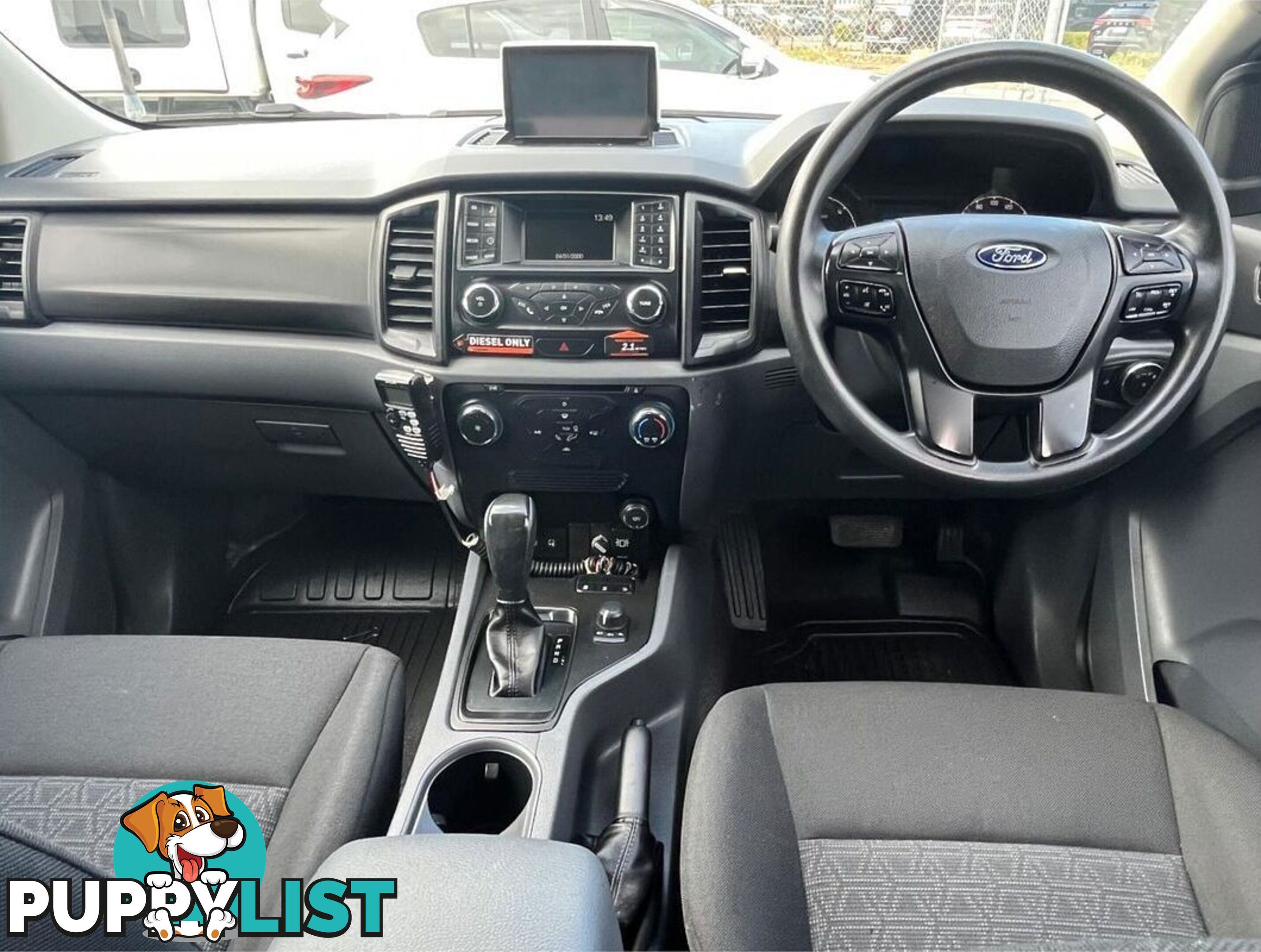 2017 FORD RANGER XL PX MKII CAB CHASSIS