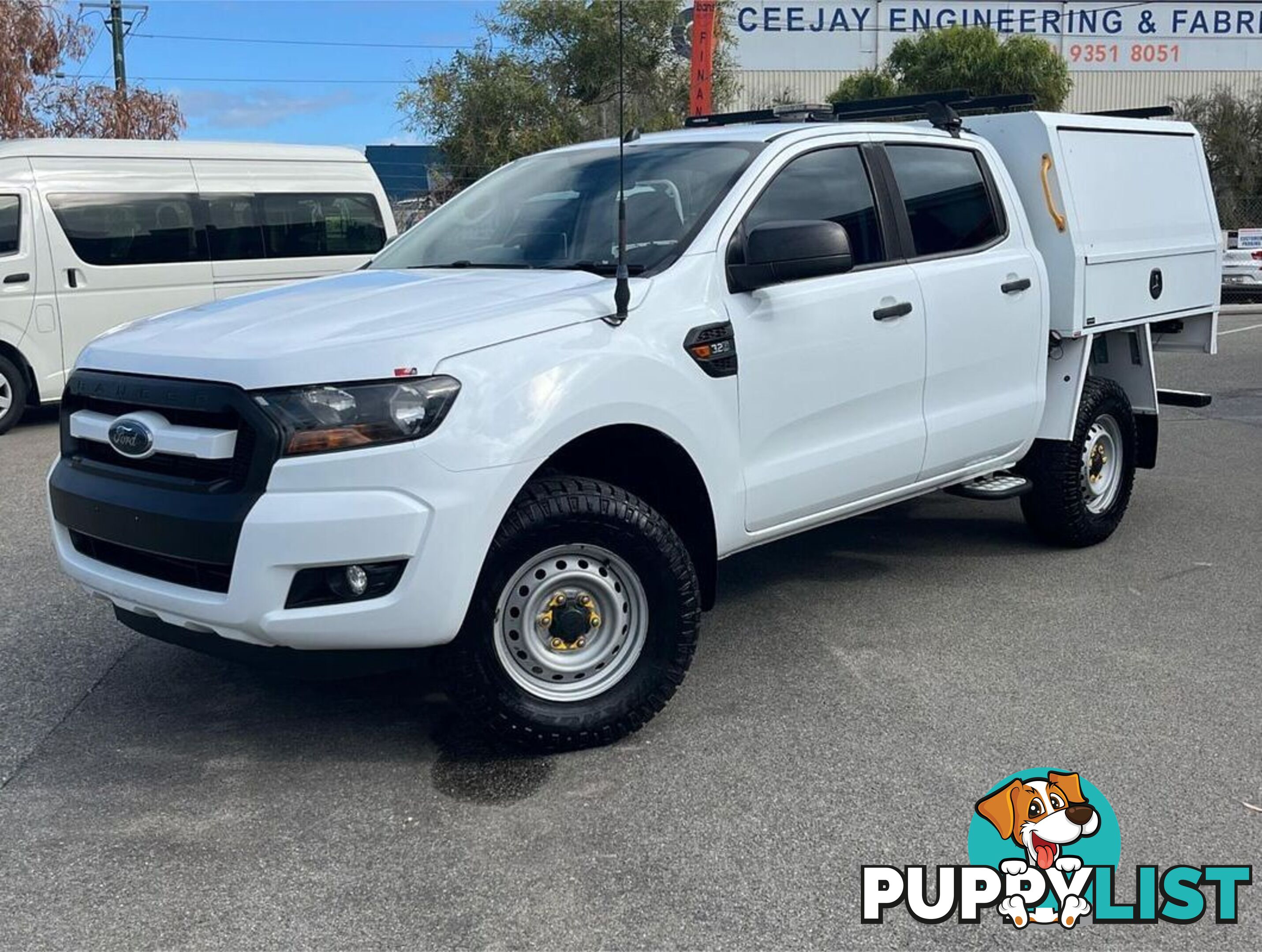 2017 FORD RANGER XL PX MKII CAB CHASSIS
