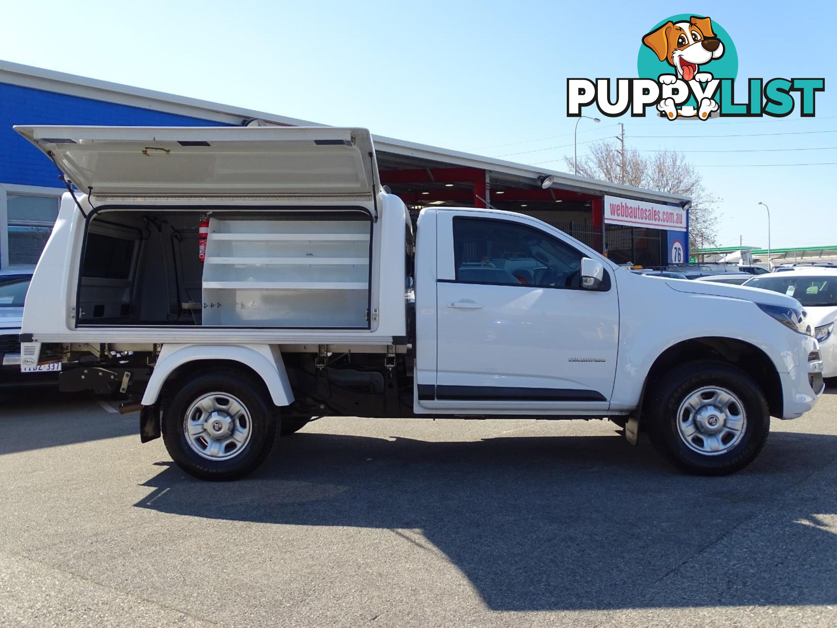 2018 HOLDEN COLORADO LS RG CAB CHASSIS