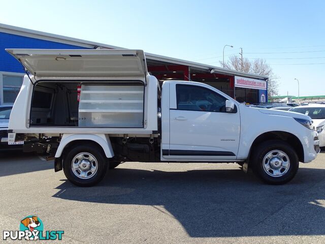 2018 HOLDEN COLORADO LS RG CAB CHASSIS