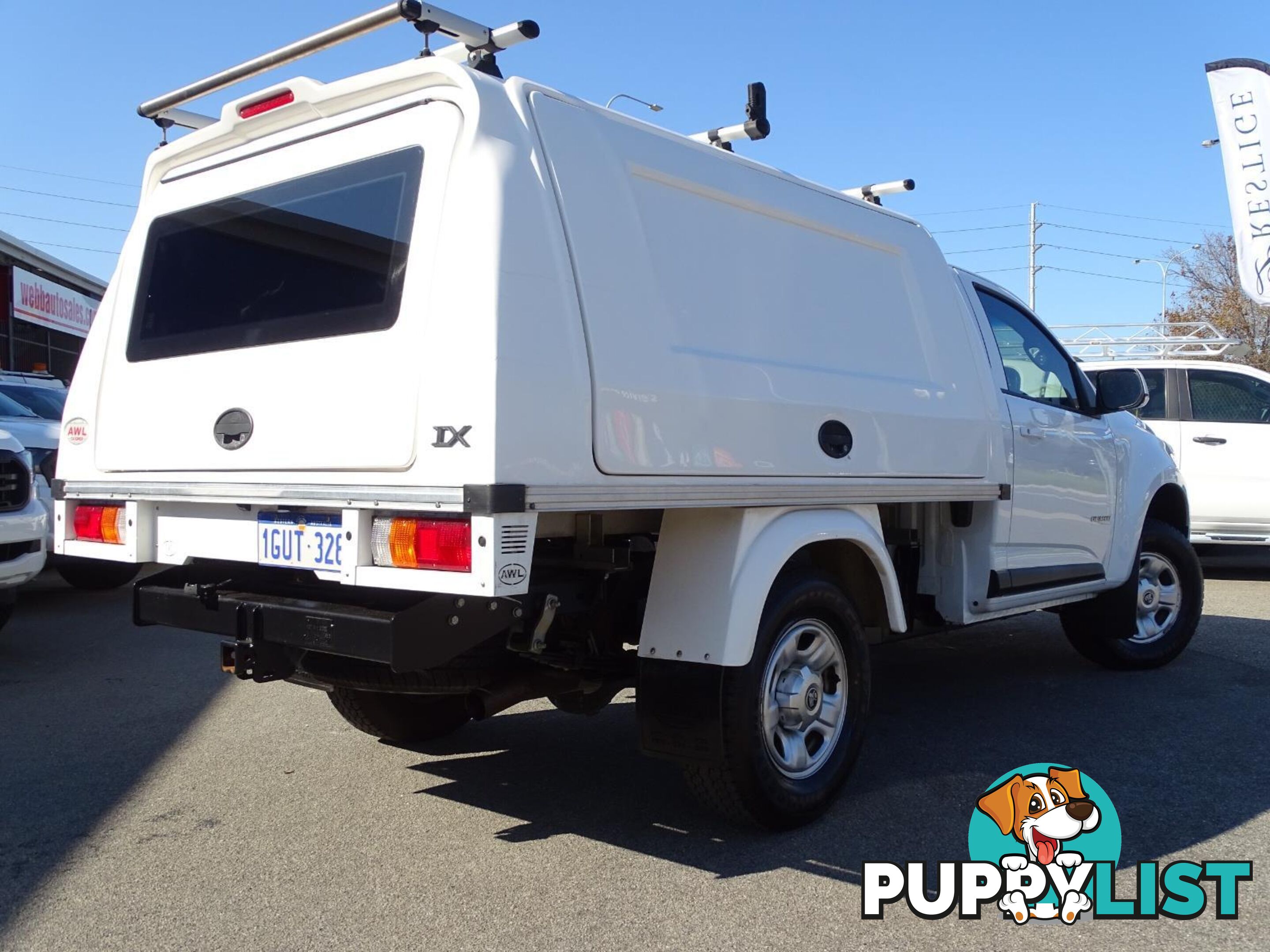 2018 HOLDEN COLORADO LS RG CAB CHASSIS