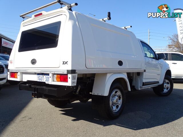 2018 HOLDEN COLORADO LS RG CAB CHASSIS