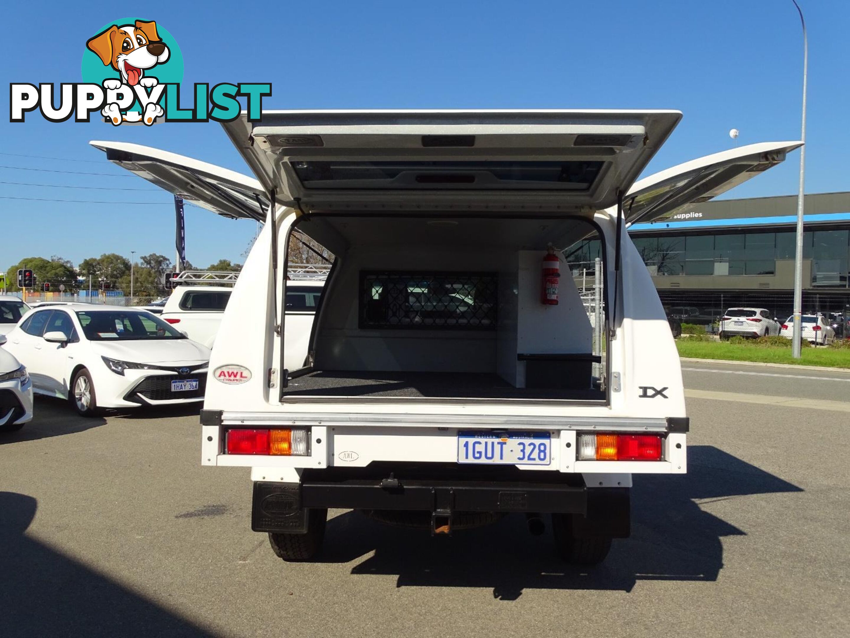 2018 HOLDEN COLORADO LS RG CAB CHASSIS