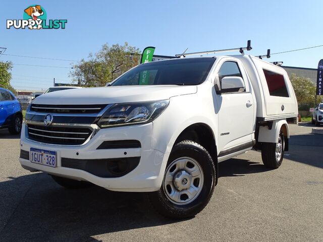 2018 HOLDEN COLORADO LS RG CAB CHASSIS