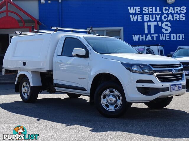 2018 HOLDEN COLORADO LS RG CAB CHASSIS