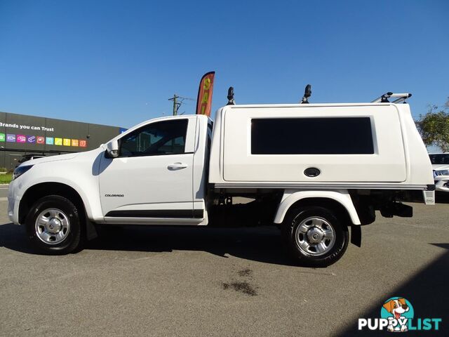 2018 HOLDEN COLORADO LS RG CAB CHASSIS