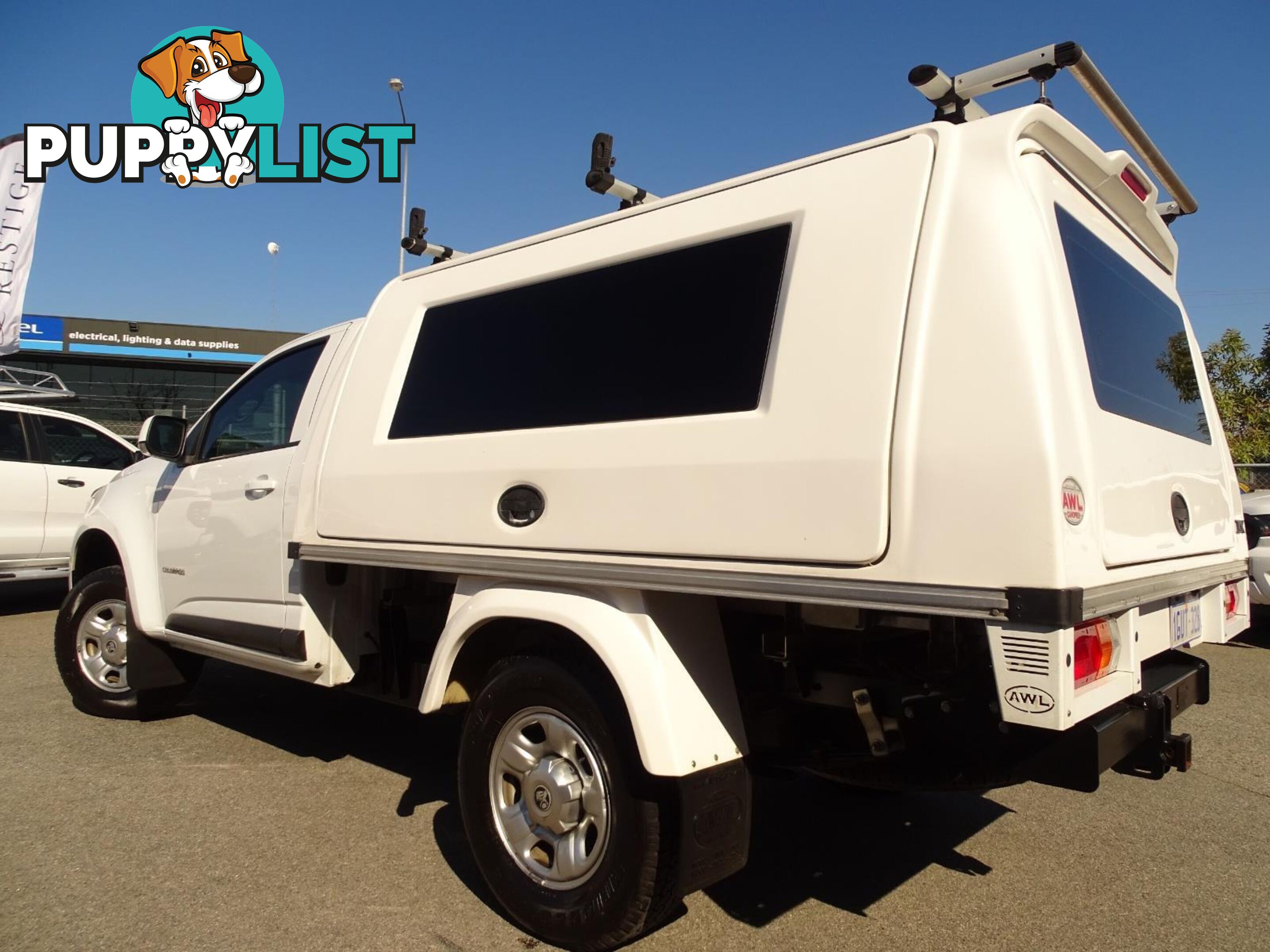 2018 HOLDEN COLORADO LS RG CAB CHASSIS