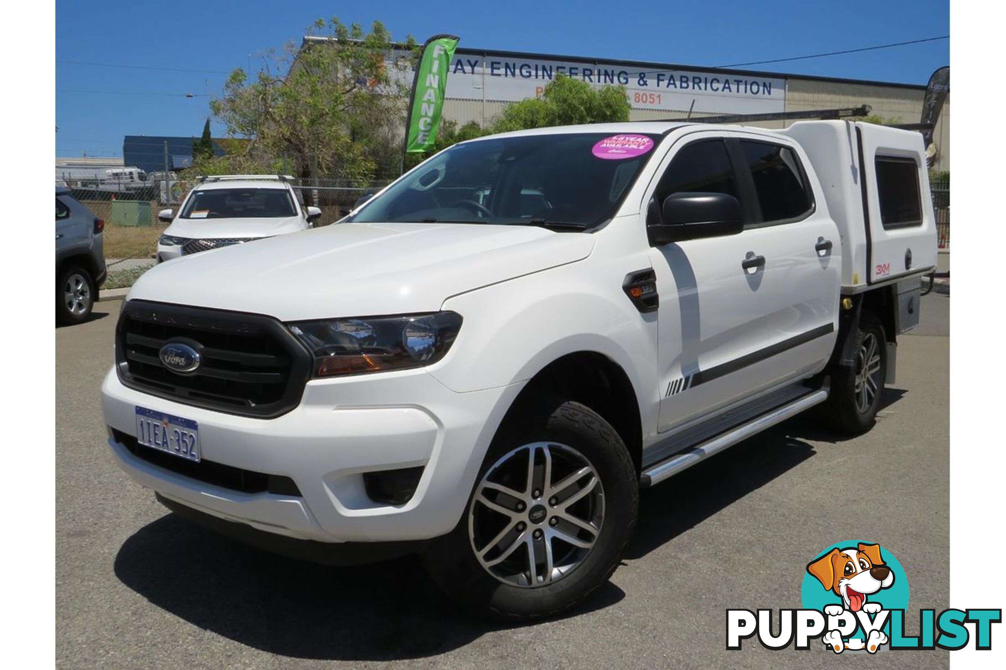 2020 FORD RANGER XL PX MKIII CAB CHASSIS